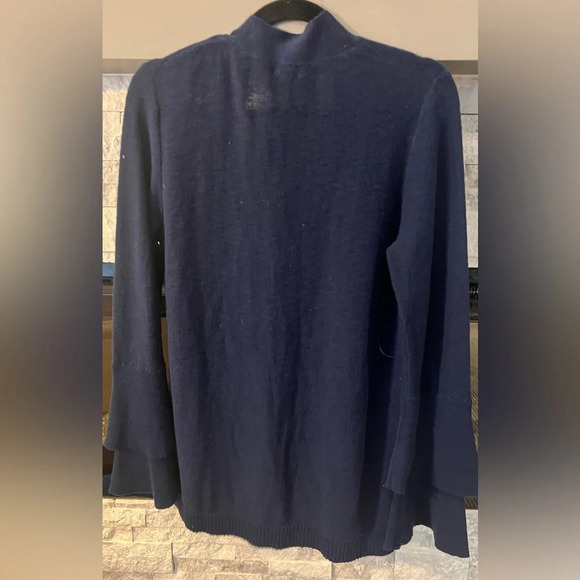 J Crew Medium oversized navy cardigan NWT - Picture 7 of 9
